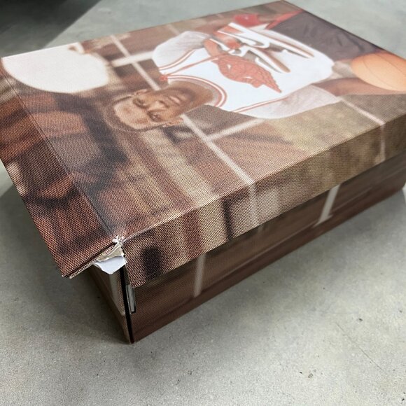 Nike Kid's Air Jordan 1 High OG (GS) Sz 6y Black Toe Reimagined FD1437 106 - New - Picture 9 of 9